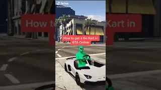 How to get a Go Kart in GTA Online!