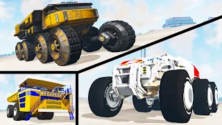 Belaz vs Terra vs  Baserunner - Who is better? - Beamng drive