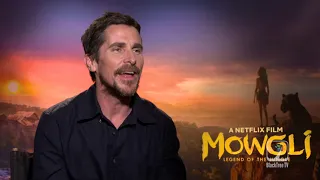 Christian Bale interview Mowgli Legends of the Jungle
