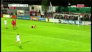 Landry Giresse Mouangue Otele #22 - Highlights FC Wil - Season 2011-12