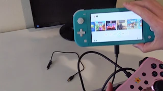 HOW TO CONNECT TO WIRED CONTROLLER TO NINTENDO SWITCH LITE