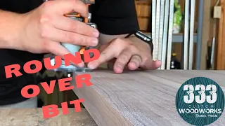 Roundover with a Ridgid Trim Router