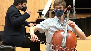 CMNW SF22 Masterclass with Zlatomir Fung | Prokofiev Sinfonia Concertante, Op. 125, Mvt.  II