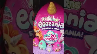 Rainbocorns Eggzania Surprise Mania #shorts #surpriseeggs #viral #trending #rainbocorns