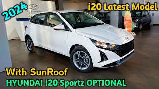 i20 Sportz Optional MT 2024 | i20 Sportz Optional 2024 Model | Features | Interior | Exterior |Price
