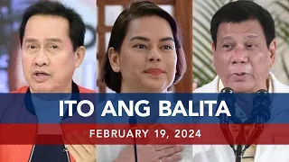 UNTV: Ito Ang Balita | February 19, 2024