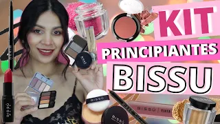 👝 KIT BASICO de maquillaje para PRINCIPIANTES con productos BISSU 🧡 | SOY LOTA