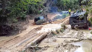 Truck Trapped in Mud! KAMAZ, TATA, BEDFORD, DAC, SHAKTIMAN, TATRA, ZIL Off-Road