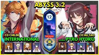3.2 Spiral Abyss Floor 12 (9 Stars) C0 CHILDE & C0 HU TAO - Genshin Impact