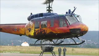 Goodbye Huey- letzte Landung Bell UH 1D in Bückeburg