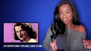 Jo Stafford - You Belong To Me *DayOne Reacts*