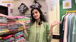 Begums Collections || Shaheen Bagh|Suits Hub || Block Print Suits ||Manufacturing |Vlog #shaheenbagh