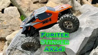 Furitek Brushless Stinger Kit for Axial AX24! How to Install and speed comparison