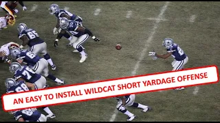 AN EASY TO INSTALL WILDCAT SHORT YARDAGE OFFENSE