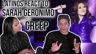 Latinos react to Sarah Geronimo - Creep live | REACTION