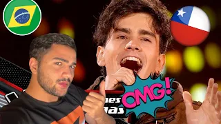 Brasileño reacciona a Nicolás Ruiz - Such a night THE VOICE CHILE