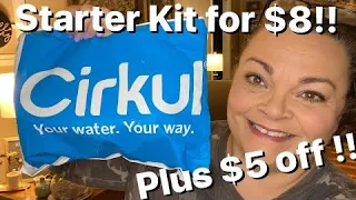 Cirkul Water Your Way! Starter Kit $8 + $5 off first refill