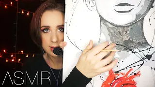 АСМР СКРЭТЧИНГ с ПЕТЛИЧКОЙ 🖌️ Очень Близкий шепот || ASMR Scratching & Whisper