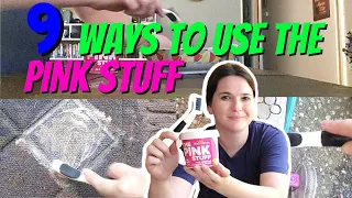 9 WAYS TO USE THE PINK STUFF ::  PINK STUFF CLEANING HACKS  ( TIKTOK ) |  MIRACLE CLEANING PASTE