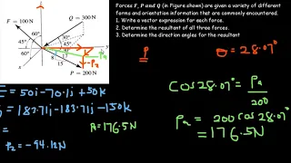 Equilibrium of a Particle 3D Force Systems | Mechanics Statics |