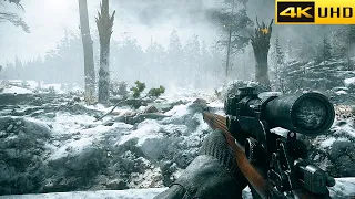 Battle of The Bulge - Realistic Ultra Graphics Gameplay [4K UHD 60FPS] Call of Duty