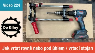 How to drill straight / Milescraft - universal adjustable drill stand