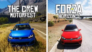 The Crew Motorfest vs. Forza Horizon 5 | Direct Comparison!