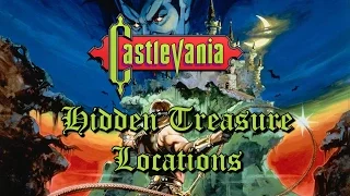 Castlevania NES - Hidden Treasure Locations