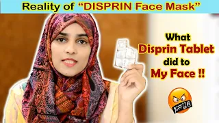 Reality of Famous "DISPRIN FACE MASK"  l  What Disprin Tablet did to my Skin ??  #disprin #skincare