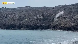 IPNA-CSIC: las primeras playas del volcán de La Palma