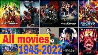 MARVEL ALL MOVIES ( 1944 - 2022 )|Turag Man