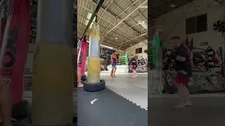 Muay Thai Padwork at Sangmorakot Gym Bangkok [2023] | GYM NASTY