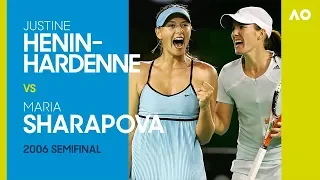 Justine Henin-Hardenne v Maria Sharapova - Australian Open 2006 Semifinal | AO Classics