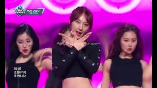 PRISTIN   Black widow Debut Stage   M COUNTDOWN