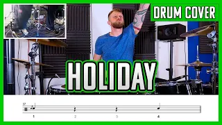 Holiday - Drum Cover + Notation