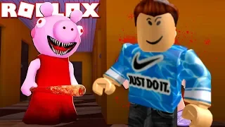 ЭТО ЗЛАЯ СВИНКА как GRANNY в ДОМЕ! Или Piggy Simulator в ROBLOX Как СБЕЖАТЬ от СЮДА? BROXY