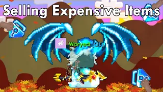 [850DLS] Selling All My Expensive Items in Growtopia