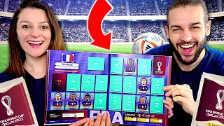 MEGA PACK OPENING PANINI COUPE DU MONDE 2022 ! ON DOIT TROUVER L'EQUIPE DE FRANCE !