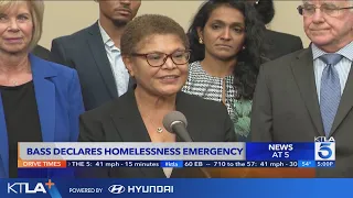 Mayor Bass declares homelessness emergency