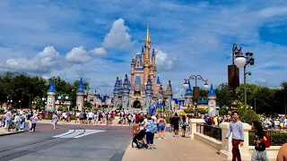 A Quick Walk Around Magic Kingdom 2021 in 4K | Walt Disney World 50th Anniversary Orlando Florida