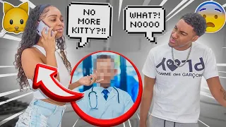 The Doctor Said NO “KITTY” 🐱For 5 Months!! PRANK ON BOYFRIEND *UNEXPECTED REACTION*