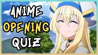 ANIME OPENING QUIZ - MIXED SONGS EDITION - 40 OPENINGS + BONUS ROUNDS