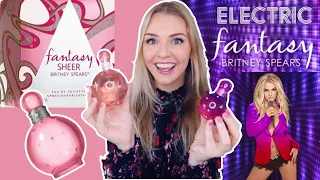 NEW BRITNEY SPEARS ELECTRIC FANTASY & FANTASY SHEER PERFUME REVIEW FIRST IMPRESSIONS | Soki London