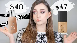 DIOR BACKSTAGE Face & Body VS NARS Sheer Glow // Review & Comparison