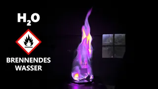 FIRE WATER Experiment - Brenndes Wasser durch Aceton und Kalium [𝟰𝗞] | JJChemistry