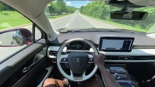 2023 Lincoln Nautilus Black Label 2.7 Twin Turbo V6 POV Test Drive