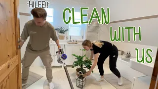 Clean with us! Wir putzen das GANZE HAUS 🧽