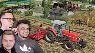 Budowa Pod Kruszarkę | Talerzownie & Żniwa Sorga | Farming Simulator 22 | "od Zera" #35