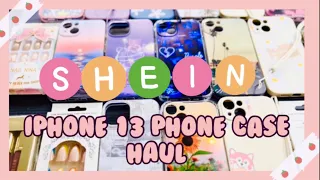 SHEIN iPhone 13 phone case haul 🥰🤍/ aesthetically pleasing/ no talking 🌙🤍