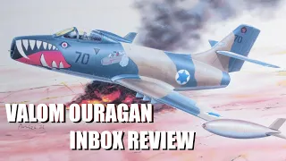 Valom Dassault MD 450 Ouragan 1/72 inbox review